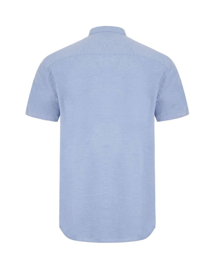 Camisa oxford stretch manga corta hombre VELILLA