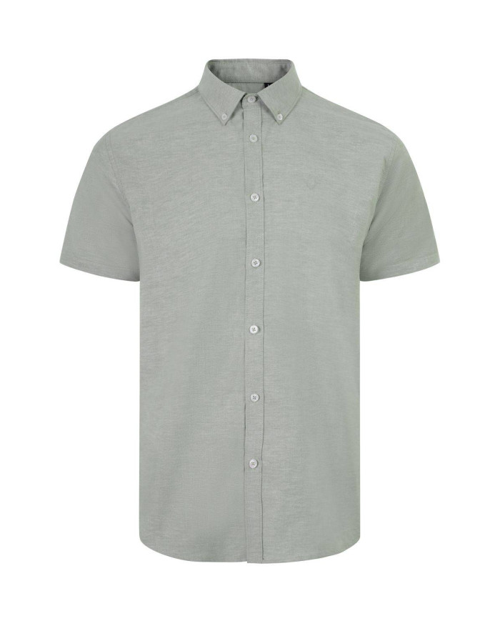 Camisa oxford stretch manga corta hombre VELILLA