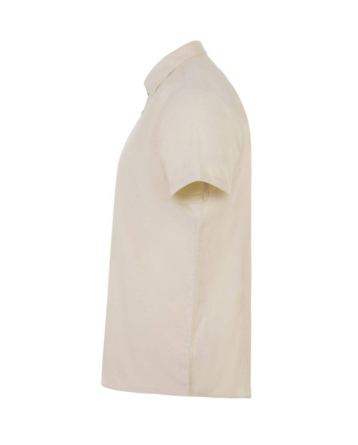 Camisa oxford stretch manga corta hombre VELILLA