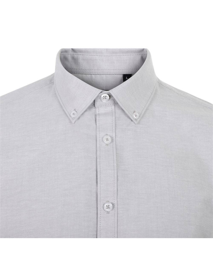 Camisa oxford stretch manga corta hombre VELILLA