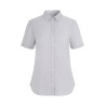 Camisa oxford stretch manga corta mujer VELILLA