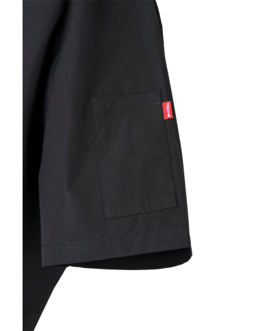 Chaqueta de cocina con automáticos manga corta VELILLA