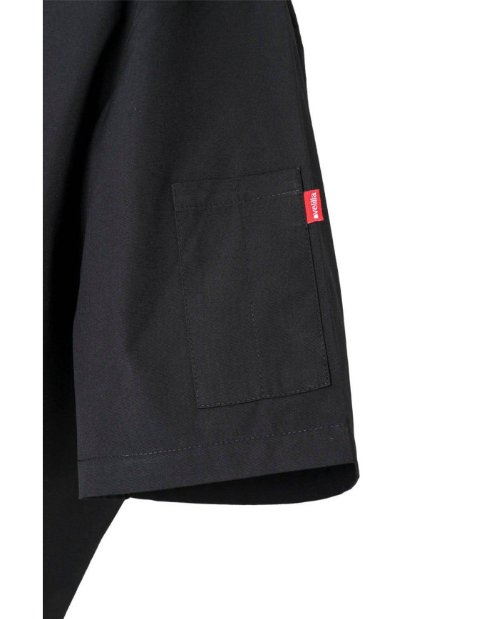 Chaqueta de cocina con automáticos manga corta VELILLA