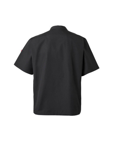 Chaqueta de cocina con automáticos manga corta VELILLA