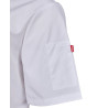 Chaqueta de cocina con automáticos manga corta VELILLA