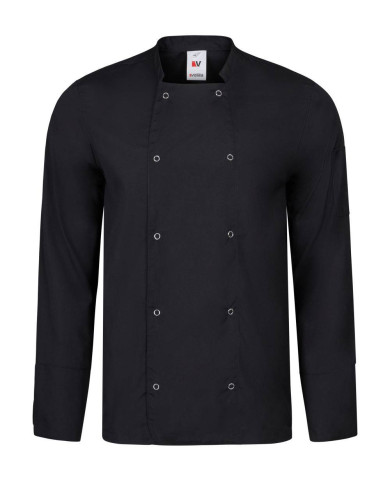 Chaqueta de cocina con automáticos manga larga VELILLA