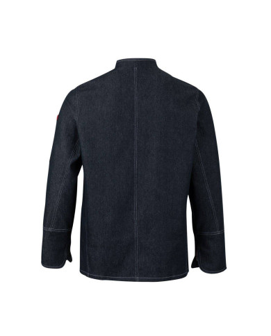 Chaqueta de cocina denim con automáticos VELILLA