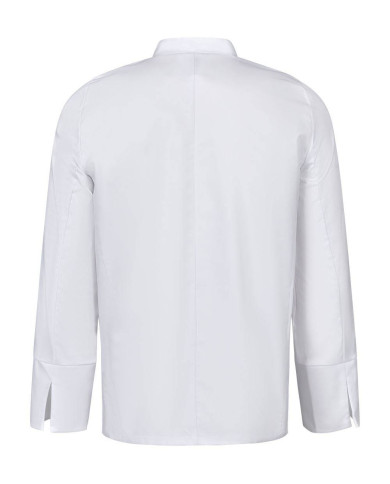Chaqueta de cocina stretch con cierre central VELILLA