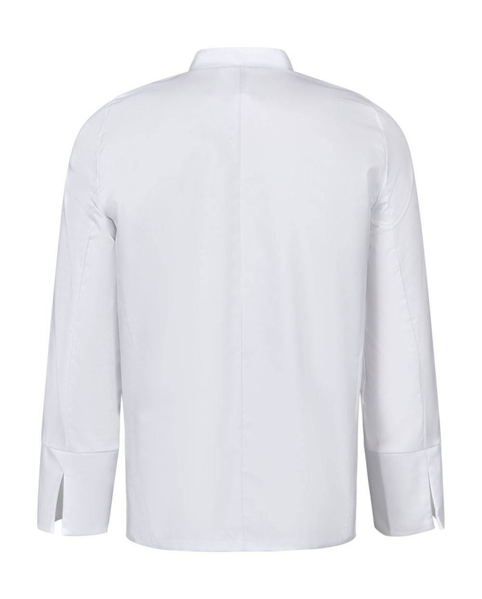Chaqueta de cocina stretch con cierre central VELILLA