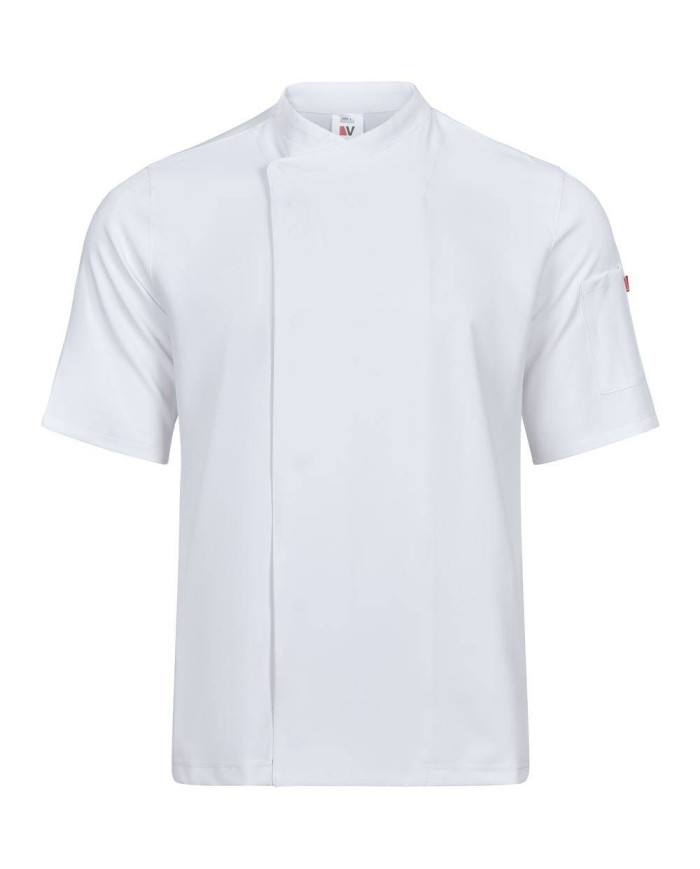 Chaqueta de cocina microfibra con espalda Coolmax® manga corta VELILLA