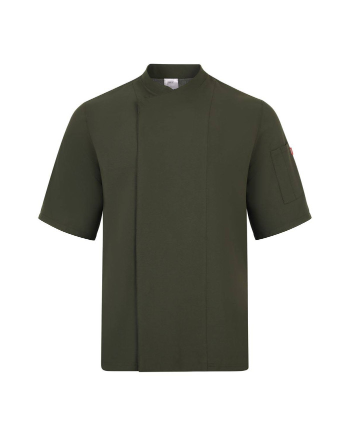 Chaqueta de cocina microfibra con espalda Coolmax® manga corta VELILLA