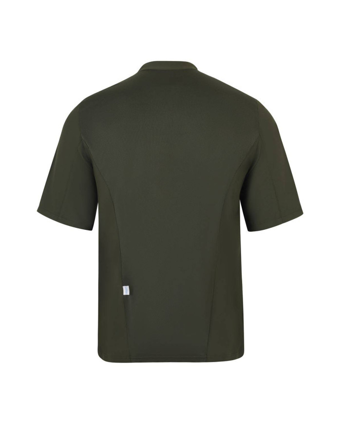 Chaqueta de cocina microfibra con espalda Coolmax® manga corta VELILLA