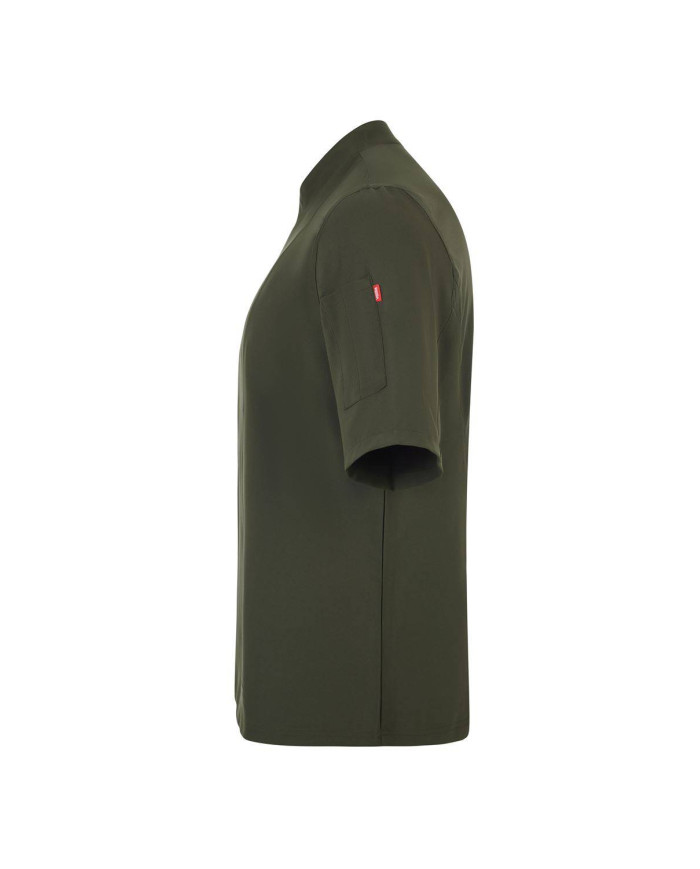 Chaqueta de cocina microfibra con espalda Coolmax® manga corta VELILLA