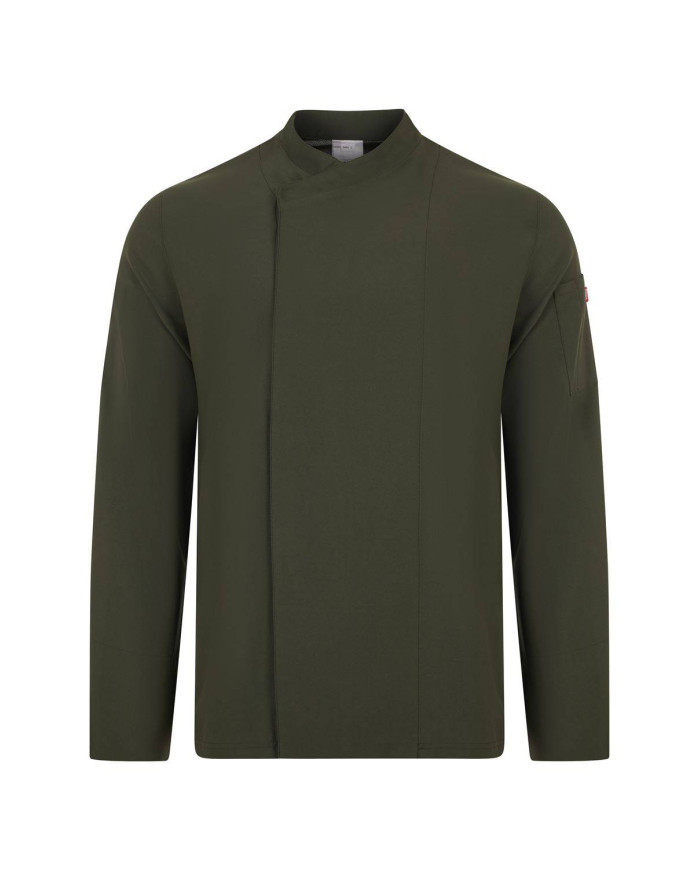 Chaqueta de cocina microfibra con espalda Coolmax® manga larga VELILLA