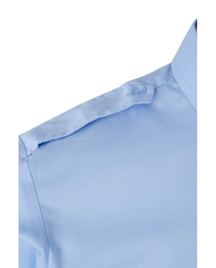 Camisa con galoneras manga larga VELILLA