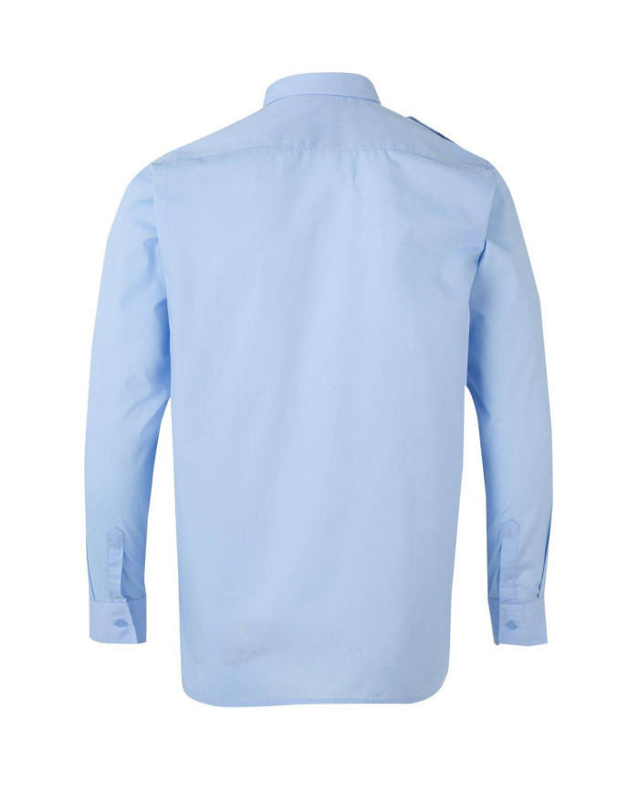 Camisa con galoneras manga larga VELILLA