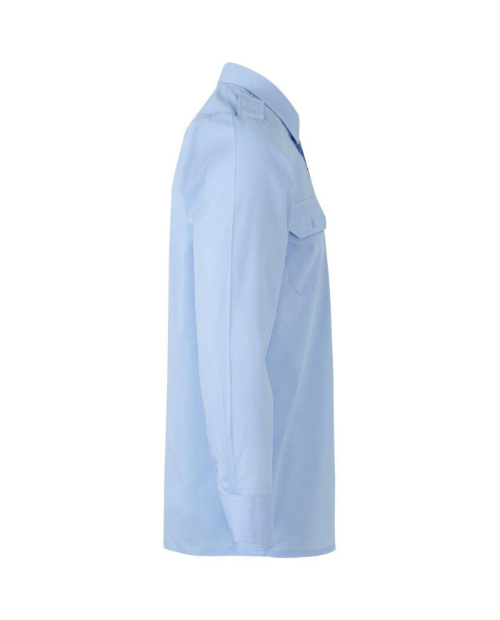 Camisa con galoneras manga larga VELILLA