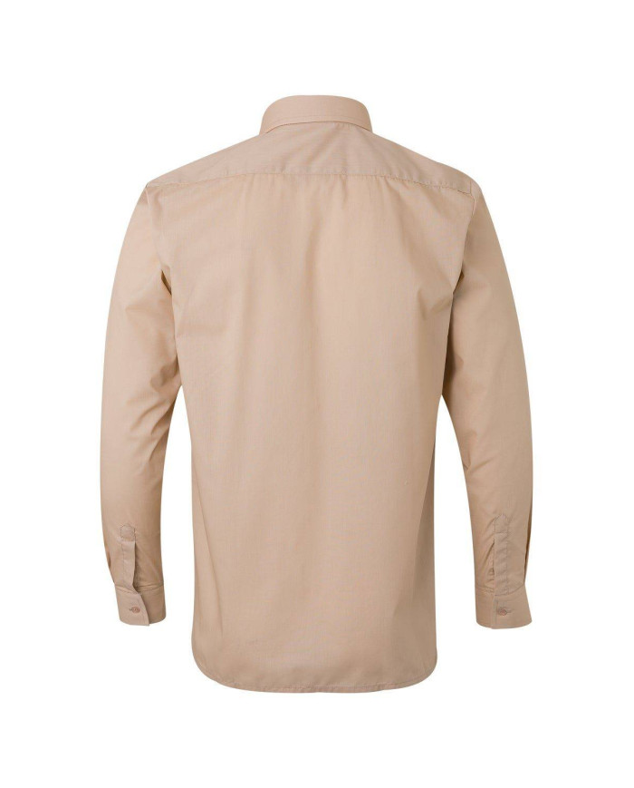 Camisa con galoneras manga larga VELILLA
