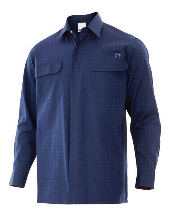 Camisa ignífuga - antiestática VELILLA