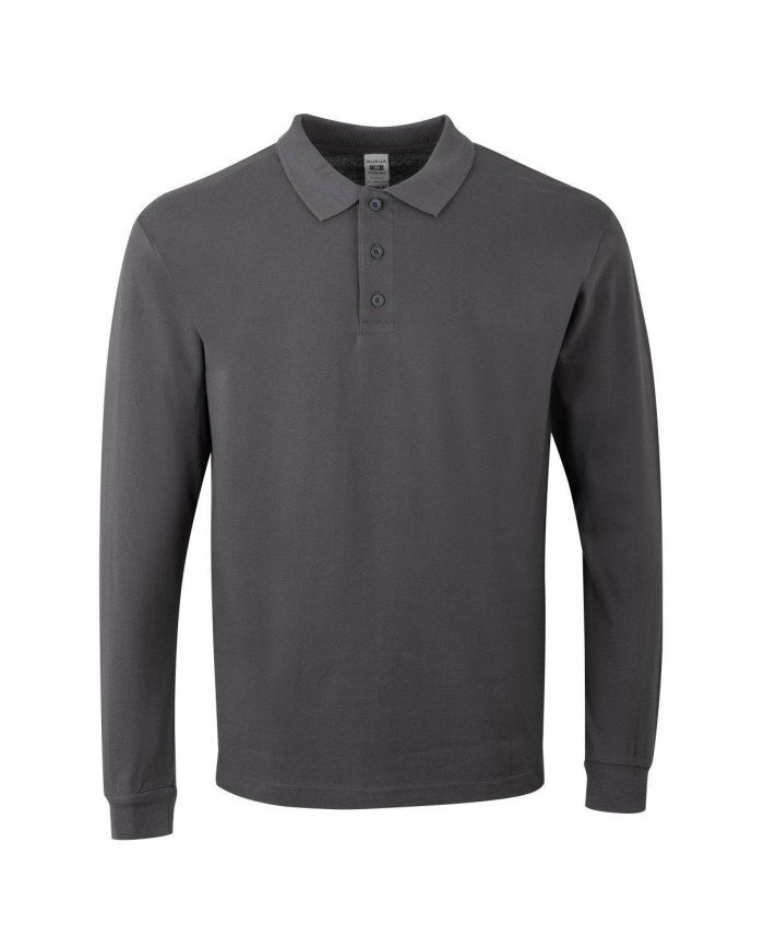 HOBART - POLO UNISEX MANGA LARGA 210 MUKUA