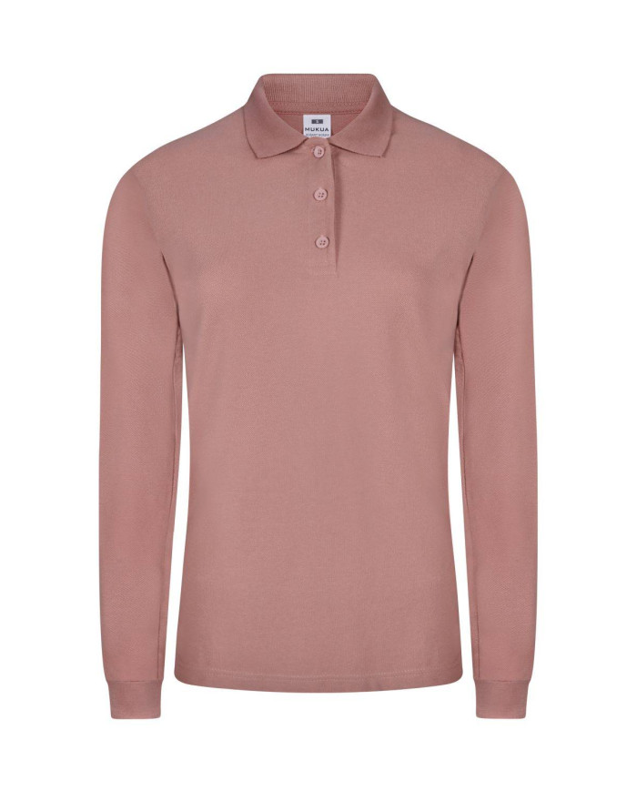 HOBART WOMAN - POLO MANGA LARGA MUJER 210 MUKUA