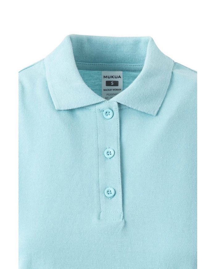 MACKAY WOMAN - POLO MANGA CORTA MUJER 210 MUKUA