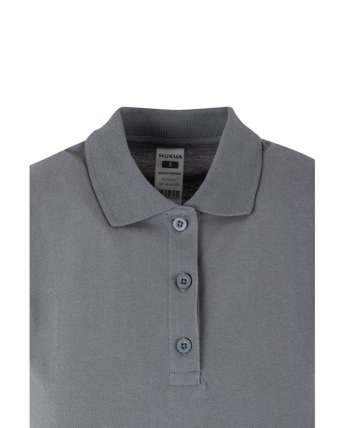 MACKAY WOMAN - POLO MANGA CORTA MUJER 210 MUKUA