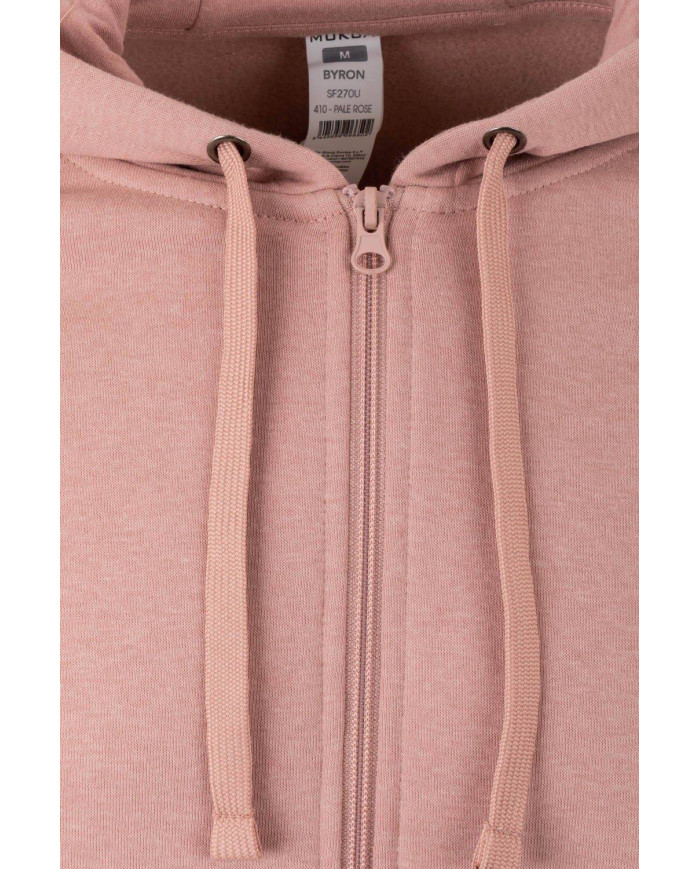 BYRON - SUDADERA CREMALLERA CAPUCHA 270 MUKUA