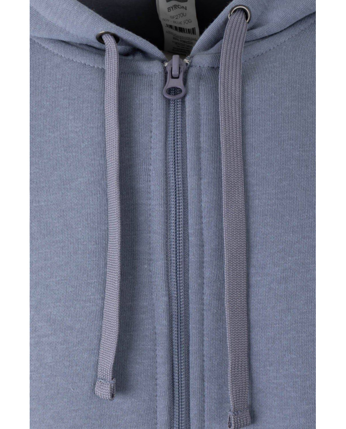 BYRON - SUDADERA CREMALLERA CAPUCHA 270 MUKUA