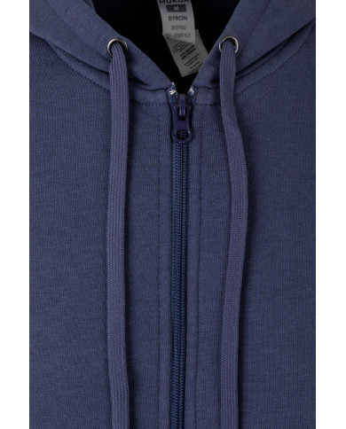 BYRON - SUDADERA CREMALLERA CAPUCHA 270 MUKUA