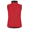 Classic Softshell Vest Women NEW WAVE