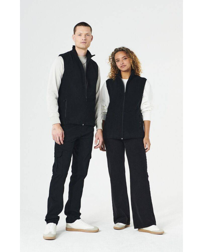 Basic Polar Fleece Vest NEW WAVE