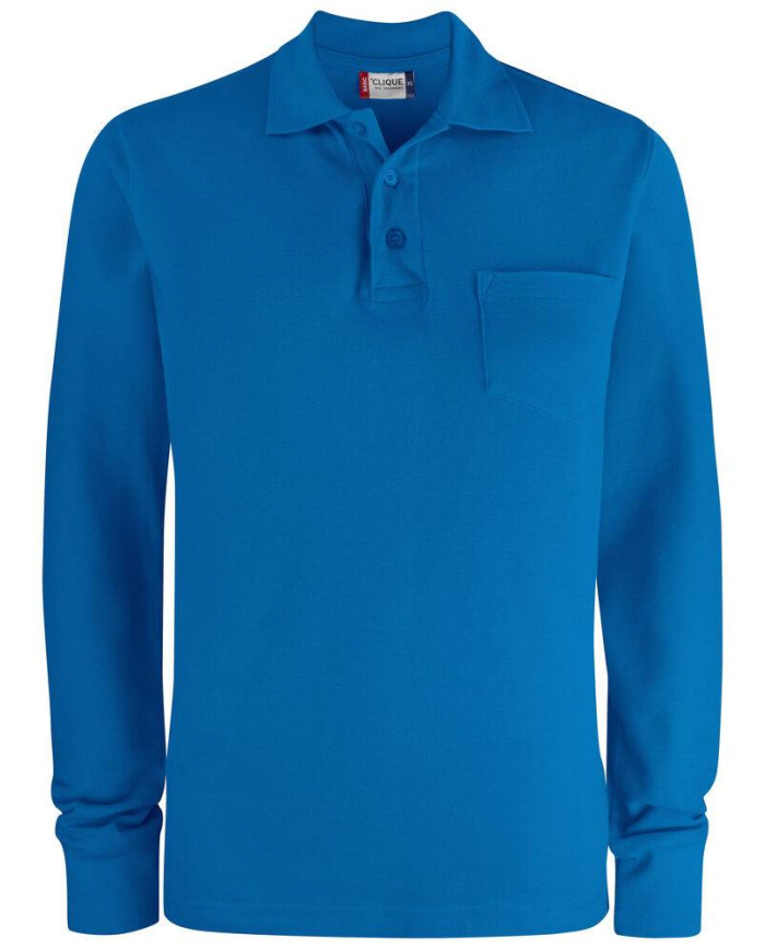 Basic Polo Pocket L/S NEW WAVE