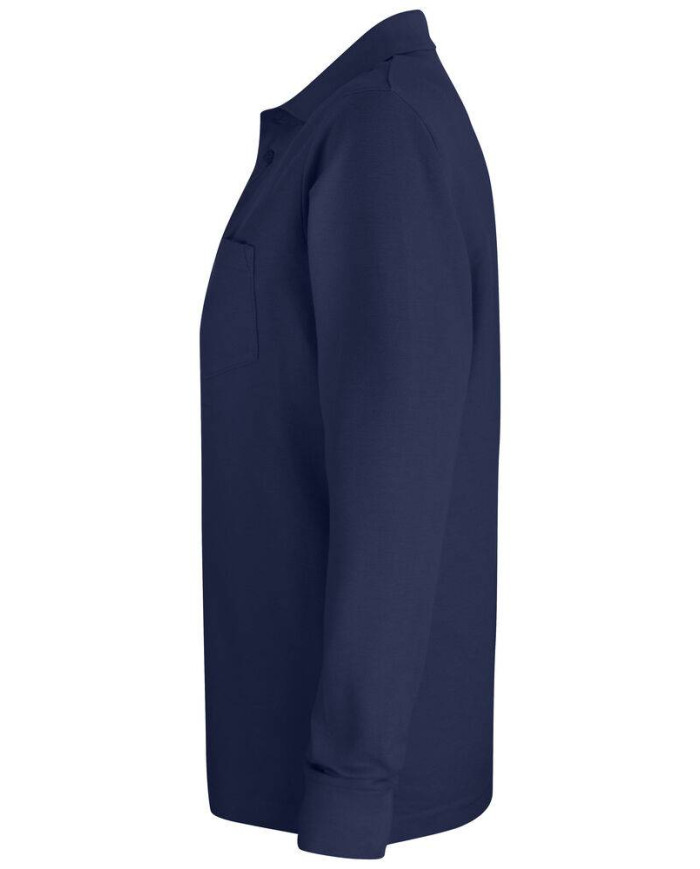 Basic Polo Pocket L/S NEW WAVE