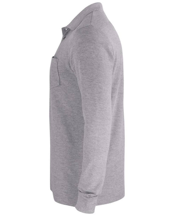 Basic Polo Pocket L/S NEW WAVE