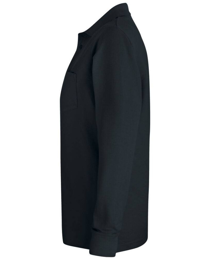 Basic Polo Pocket L/S NEW WAVE