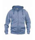 Sudadera Basic Hoody Full Zip New Wave NW-021034