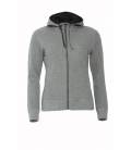Sudadera Classic Hoody Full Zip Ladies New Wave NW-021045