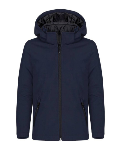 Padded Hoody Softshell Junior NEW WAVE