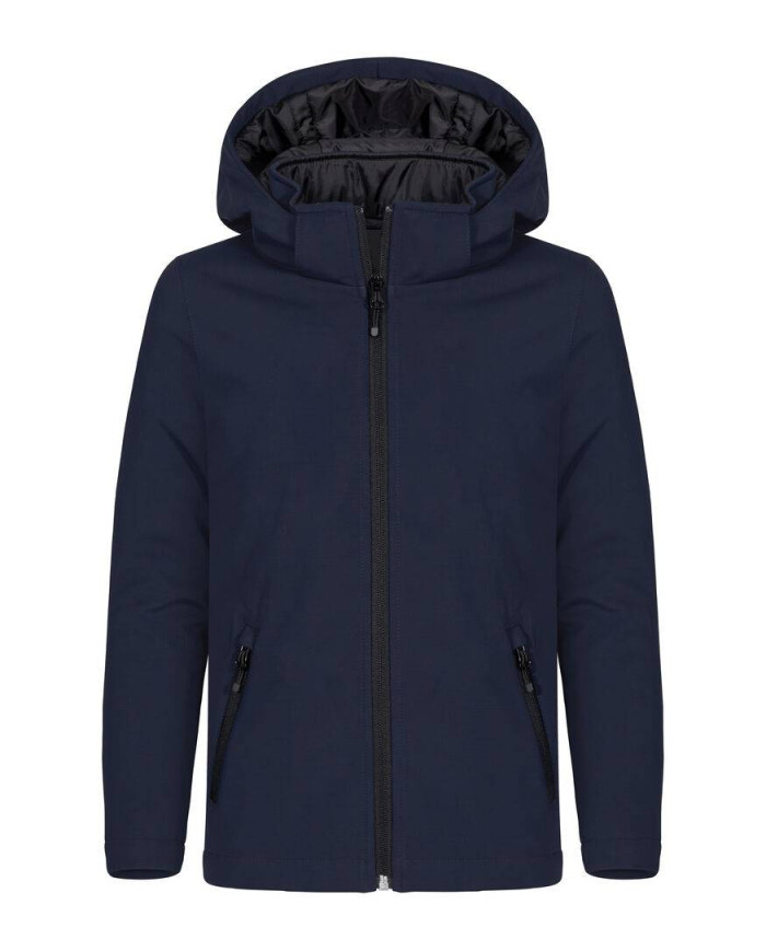 Padded Hoody Softshell Junior NEW WAVE