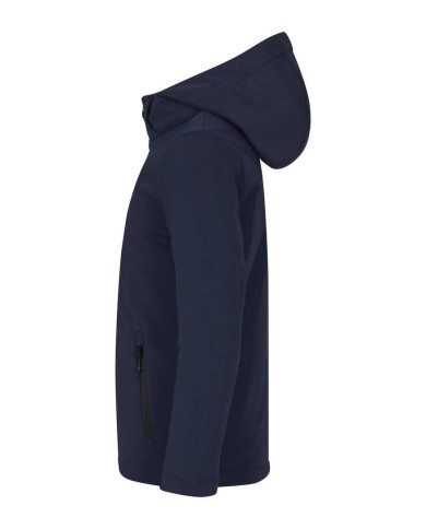 Padded Hoody Softshell Junior NEW WAVE