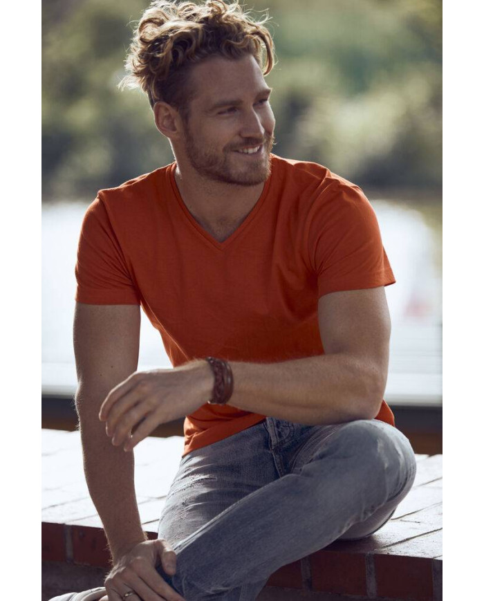 Basic-T V-neck NEW WAVE