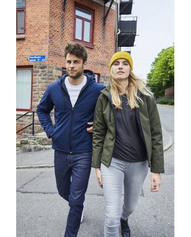 Padded Hoody Softshell NEW WAVE