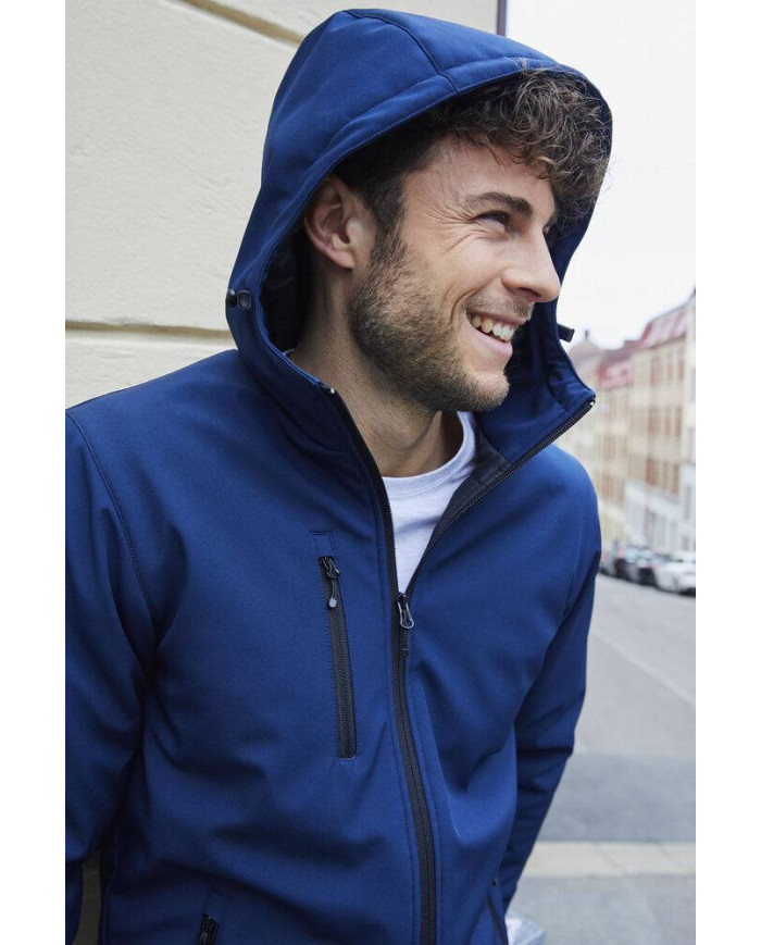 Padded Hoody Softshell NEW WAVE