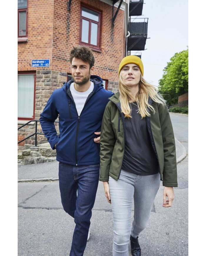Padded Hoody Softshell NEW WAVE