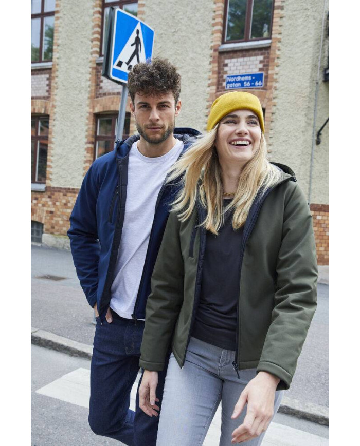 Padded Hoody Softshell Women NEW WAVE
