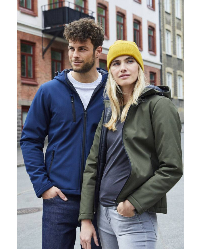 Padded Hoody Softshell Women NEW WAVE