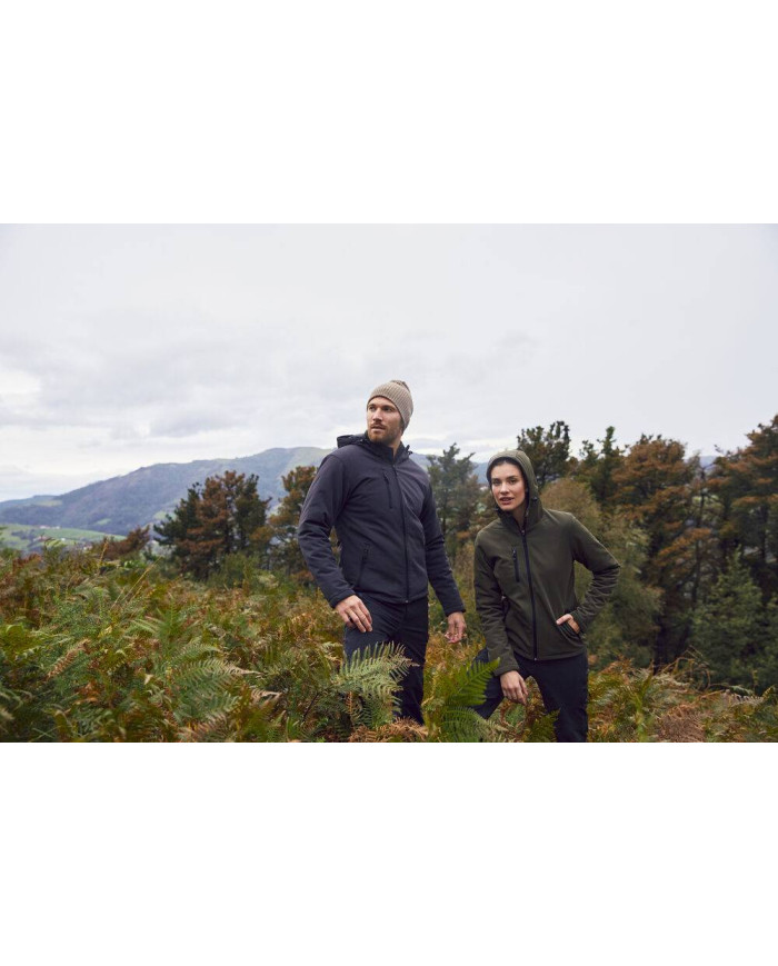 Padded Hoody Softshell Women NEW WAVE