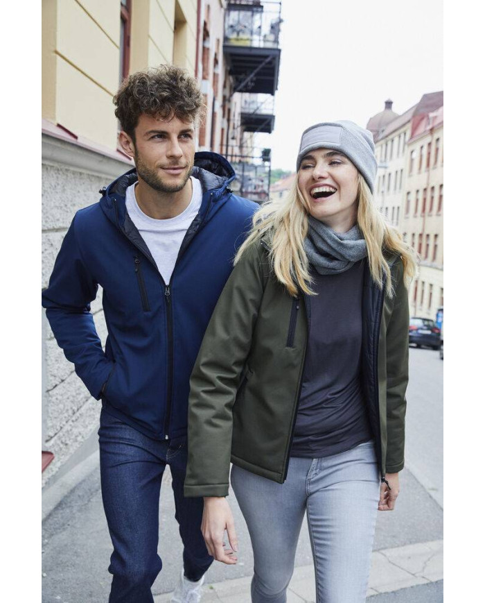 Padded Hoody Softshell Women NEW WAVE