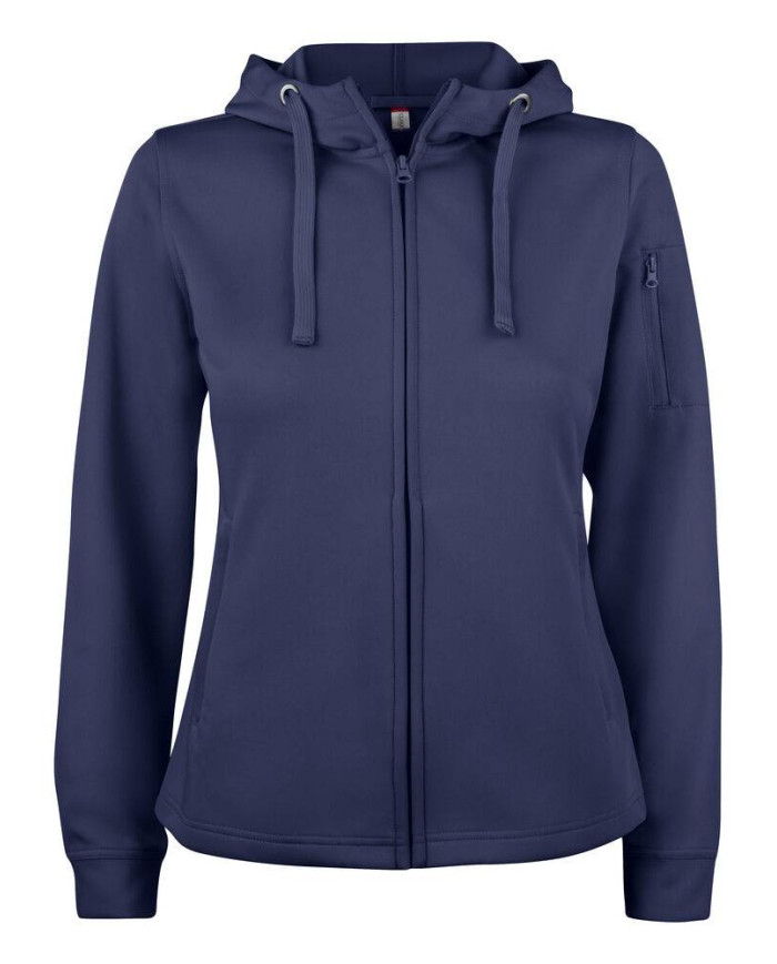 Basic Active Hoody Full Zip Women NEW WAVE
